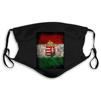 

T-Shir Ungarn Hungary Flag Fahne Budapest Donau Europa Brand Cartoon Mouth Mask Women's kid PM2.5