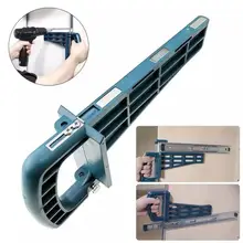 

Magnetic Drawer Slide Jig Universal Mounting Tool Cabinet Furniture Extension Cupboard Hardware Install Guide Hole Dowelling Jig