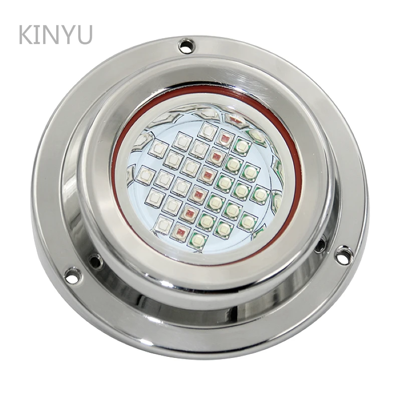 DC12V/24V 300W Круглый 316L Stainliess Сталь светодиодный подводная лодка морской бассейны