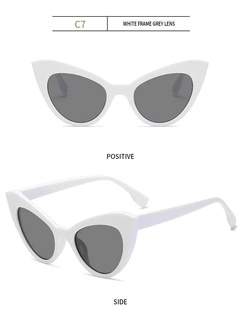 LongKeeper Cute Sexy Cat Eye Sunglasses Women 2020 Black Leopard Brand Designer Sun Glasses Vintage Retro Female Oculos sunglasses for women