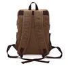 Mens Large Vintage Canvas Backpack for Men Canvas Bookpack Fits Most 15.6 Inches laptop School Laptop Bag Hiking Travel Rucksack 2