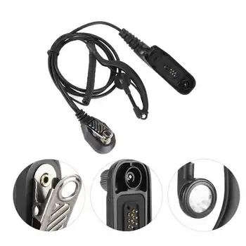 

headphones for the radio station Walkie Talkie Black Mic Headset Earpiece for Motorola XPR6000/6500/6550/7000/7550 P8200 P8268