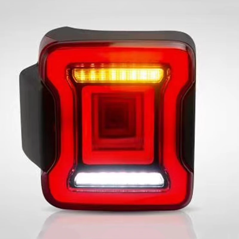 Rear Light Автомобильный бампер Головной фонарь задний фонарь тормоза фары автомобильные аксессуары противотуманные фары для Jeep Wrangler JL - Цвет: Rear Light