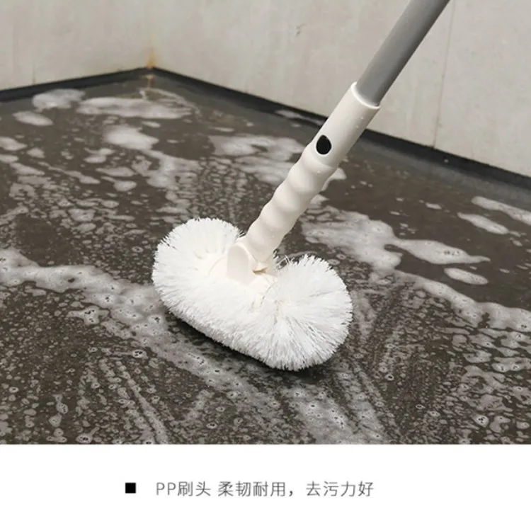 Creative Commodity Kitchen Cleaning Brush Non-Blind Angle round-Toe Bathroom Tile Cleaning Brush Plastic Floor Tile Brush