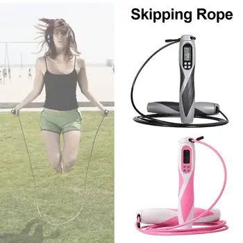 

Counting Weighted Jump Rope With Counter For Adult Kids Speed Skipping Ropes Sports Exercise Gym Crossfit Fitness Equipment