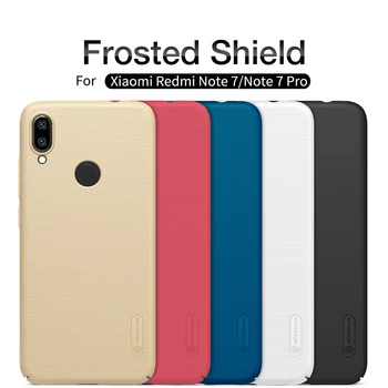 

Redmi Note 7 Case Redmi Note 7 pro Cover NILLKIN Super Frosted Shield Matte PC Hard Back Cover for Xiaomi redmi note 7 pro 7S