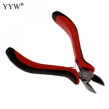

Stainless Steel Jewelry Plier Black And Red Cutting Pliers Wire Cutter Repair Cutting Nippers For Jewelry Making Hand Tools