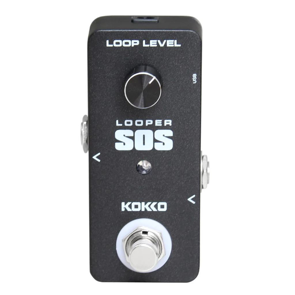 

FLP-2D 9V DC Guitar Looper Effect Pedal 5 Min Recording Cycle