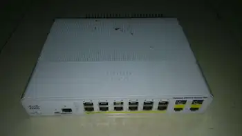 

WS-C2960C-12PC-L 12 port gigabit POE power supply switch 2SFP up