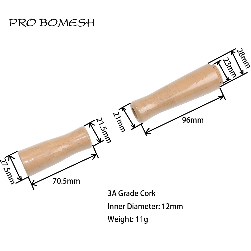 Pro Bomesh 1 комплект 11 г 3 А класс пробка задний захват Сплит набор DIY Удочка
