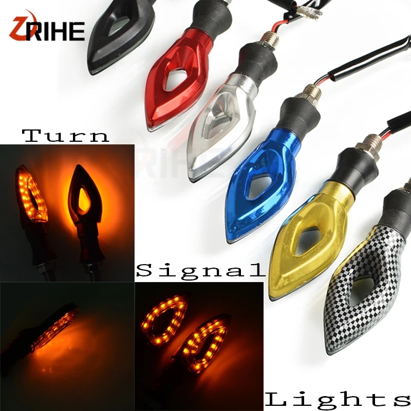 Для Yamaha YZF R1 R3 R6 R15 R25 R125 ybr125 honda nc750x Универсальный светодиодный сигнал поворота для