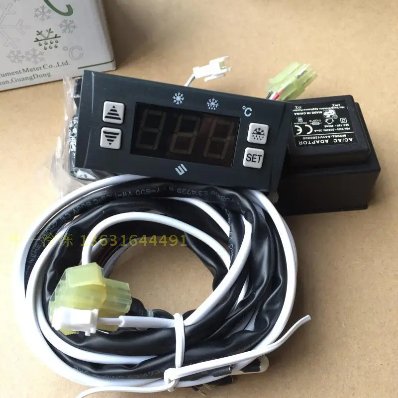 

SF-104S-2 Cold Storage Electronic Temperature Controller Adjustable Temperature Control Instrument Digital Display Accessories