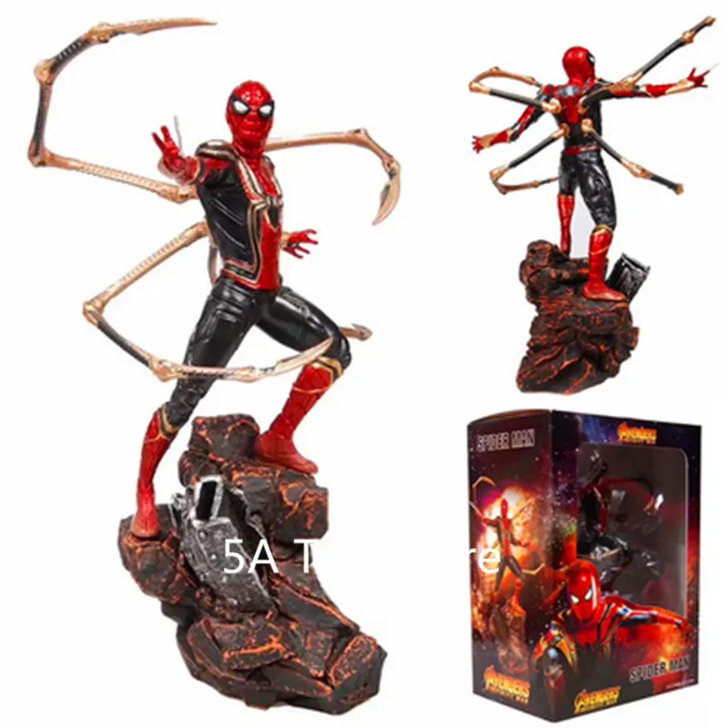 

Avengers Infinity War Iron Studios Battle Diorama Series Iron Spider Man Statue 1/10 Scale PVC Figure Collectible Model Toy