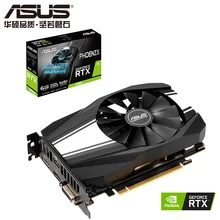 Asus PH-GeForce RTX2060-6G 1365-1720 МГц 14000 МГц 192b DDR6 поддержка 4 вывода экрана ITX мини-видеокарта
