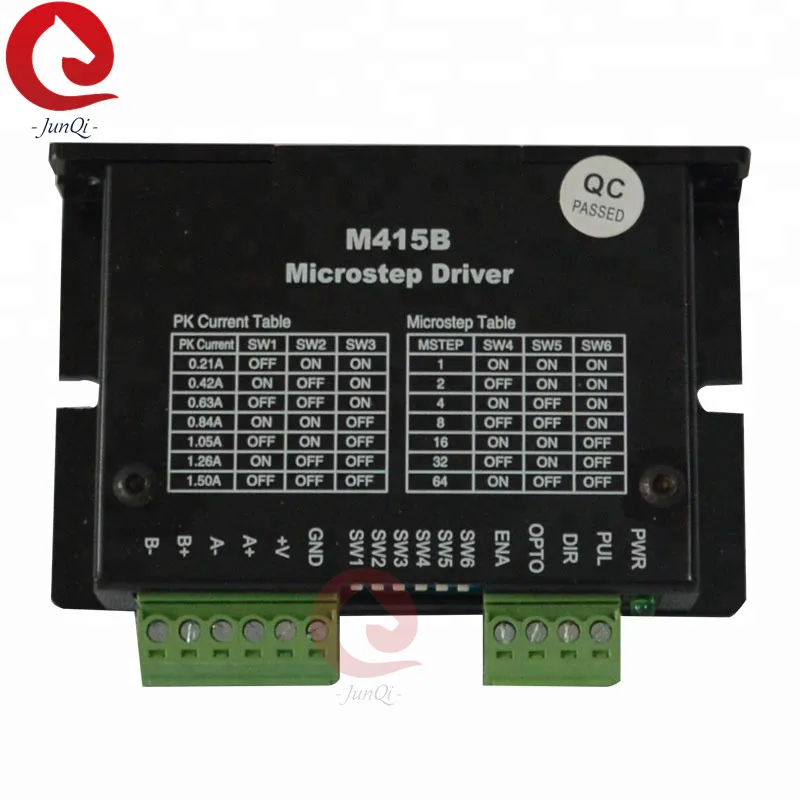 nema 8 11 14 및 nema 17 스테퍼 모터용 M415B 드라이버, 1024v, 64 세분