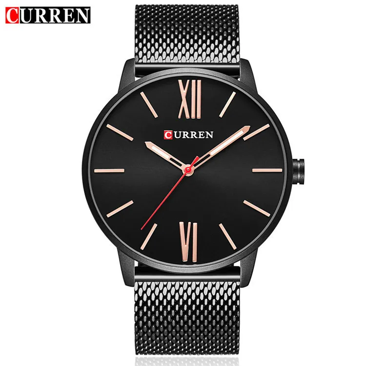 

Curren/Karui En 8238 New Style Ultra-Thin Steel Belt MEN'S Watch Waterproof Business Quartz Watch
