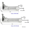 Moteur linéaire alternatif DC 12V/24V bricolage + support en alliage d'aluminium + adaptateur d'alimentation réglable + connecteur d'extrémité pour moteur linéaire ► Photo 2/6