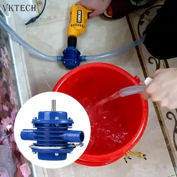 

Self-Priming Hand Electric Drill Water Pump Mini Household Garden Centrifugal Pump Hand Electric Drill Oil Fluid Water Pump