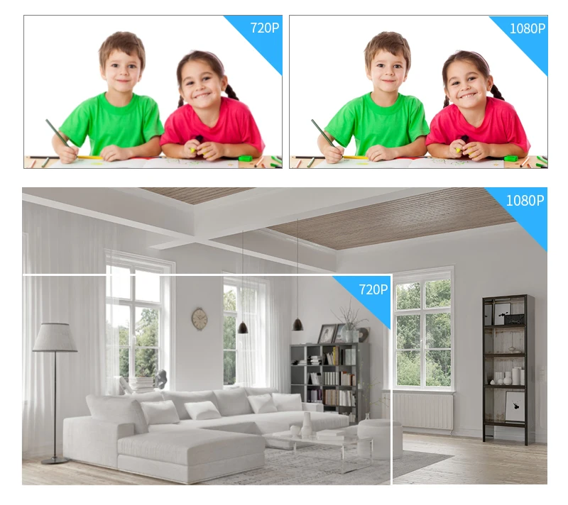1080P Full HD Беспроводная IP камера Wifi IP CCTV камера мини детский монитор видео камера с функцией автоматического слежения ИК ночного видения