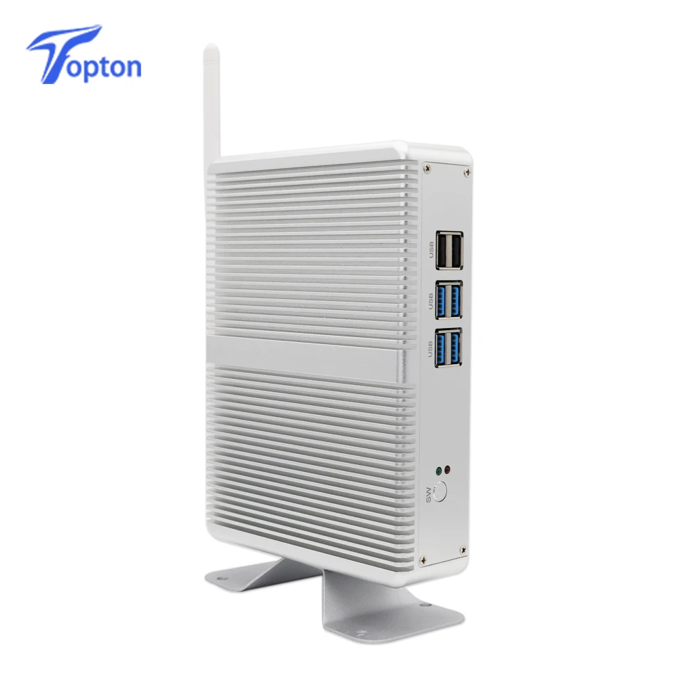 Topton Мини ПК Intel Core i5 7200U i3 7100U DDR4 Макс 16 Гб мини ПК Linux Windows 10 настольные компьютеры и ноутбуки компьютер Barebone система
