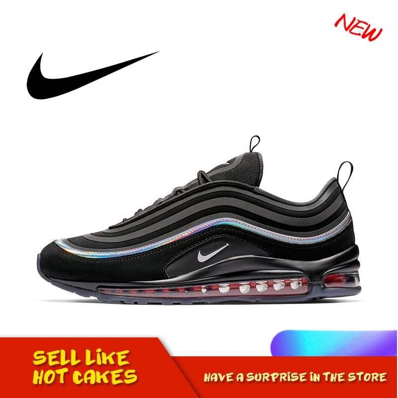 Оригинальные подлинные мужские кроссовки для бега Nike Air Max 97 LX, модные уличные спортивные кроссовки, удобные трендовые модели BV6666-016