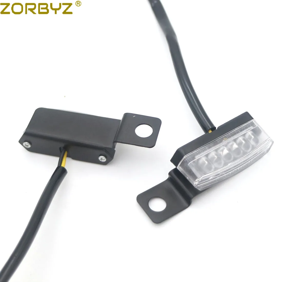 ZORBYZ Мотоцикл Черная Автомобильная сирена легкая в установке 12В мини