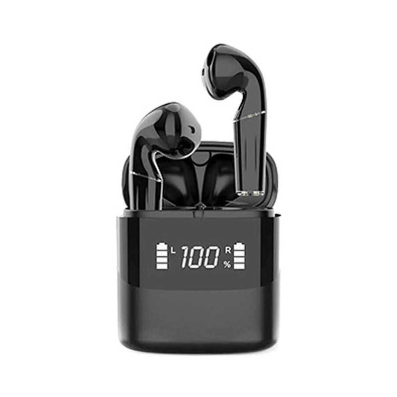 

TWS Bluetooth V5.0 Wireless headset LED Earphones Hifi Sports Waterproof Earphone Headset With Dual Microphones for phone