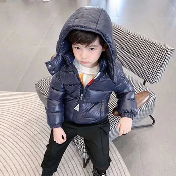 

Per-sale Ship In November 2020 MO Down Coat Baby Boys Winter Clothes Warm Hooded Zipper Jacket Kids Coat for Boys