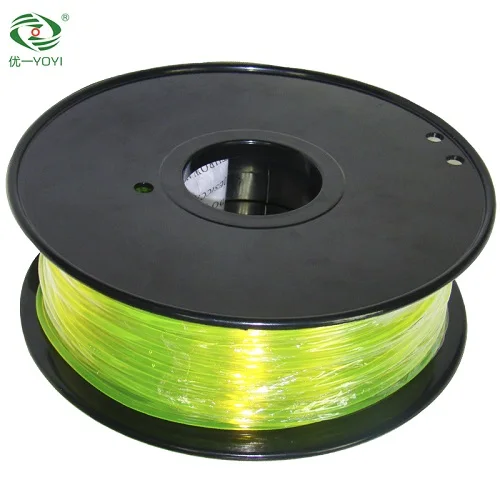 transperant yellow YOYI 1,75 мм нить 3D-принтера PETG 3d нить 1 кг катушка - Цвет: transperant yellow