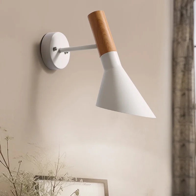 Led Wall Lamp Vintage Light Bedside Vanity Living Room Bedroom Adjustable Metal Industrial Sconce E27 Base | Лампы и освещение