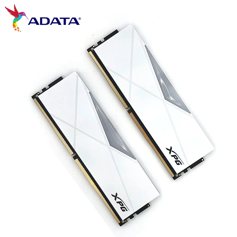 

ADATA XPG SPECTRIX D50 Memory 8GB 16GB 32GB DDR4 RGB Ram MODULE 3200MHz 3600MHz 4133MHz PC Desktop RAM Lighting Original-White