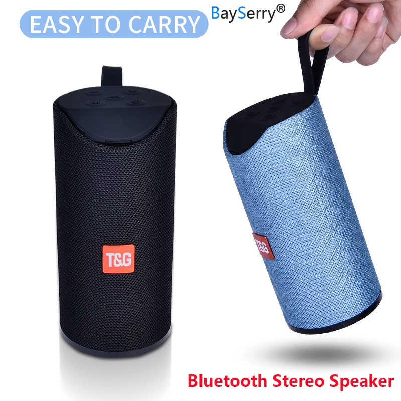 

for Samsung TG Bluetooth Speaker Wireless Mini Column 10W Portable Outdoor Loudspeaker Stereo Music Surround Support FM TFCard