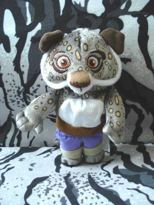 Оригинальная коллекция кунг фу Po Tigress TAI LUNG Viper Мини милая мягкая плюшевая игрушка