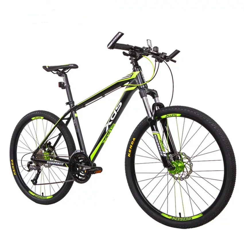 Adult 27 speed dual v brake aluminum alloy hard frame mountain bike