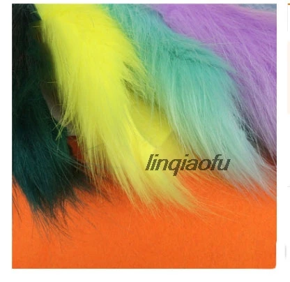 Искусственный плюш искусственная лисица плюшевая ткань