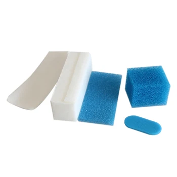

10 Sets Hepa Filter for Vacuum Cleaner Parts Sponge Suit for Twin Genius 787203 Aquafilter