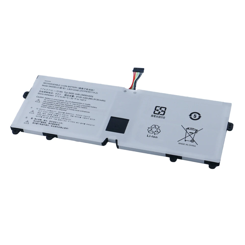 Bateria do Portátil para lg Lbs1224e Gram 13z980 14z980 15z980 15z990 13z990 17z990 15z980-g 13z980-u.aaw5u1 13z990-ga56j Lbr1223e Novo Baterias p/ laptop - Imagem 4