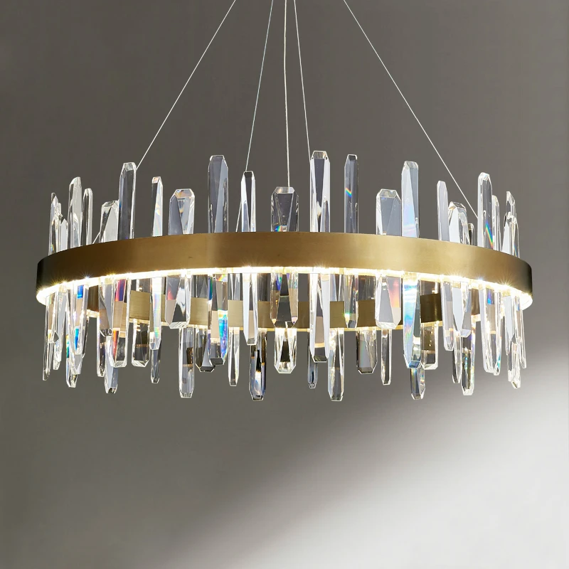 K9 Crystal Luxury LED Chandelier Lighting Postmodern 30W 40W 45W Hanging Lamp For Dining Living Room Home Decoration Chandeliers | Лампы и