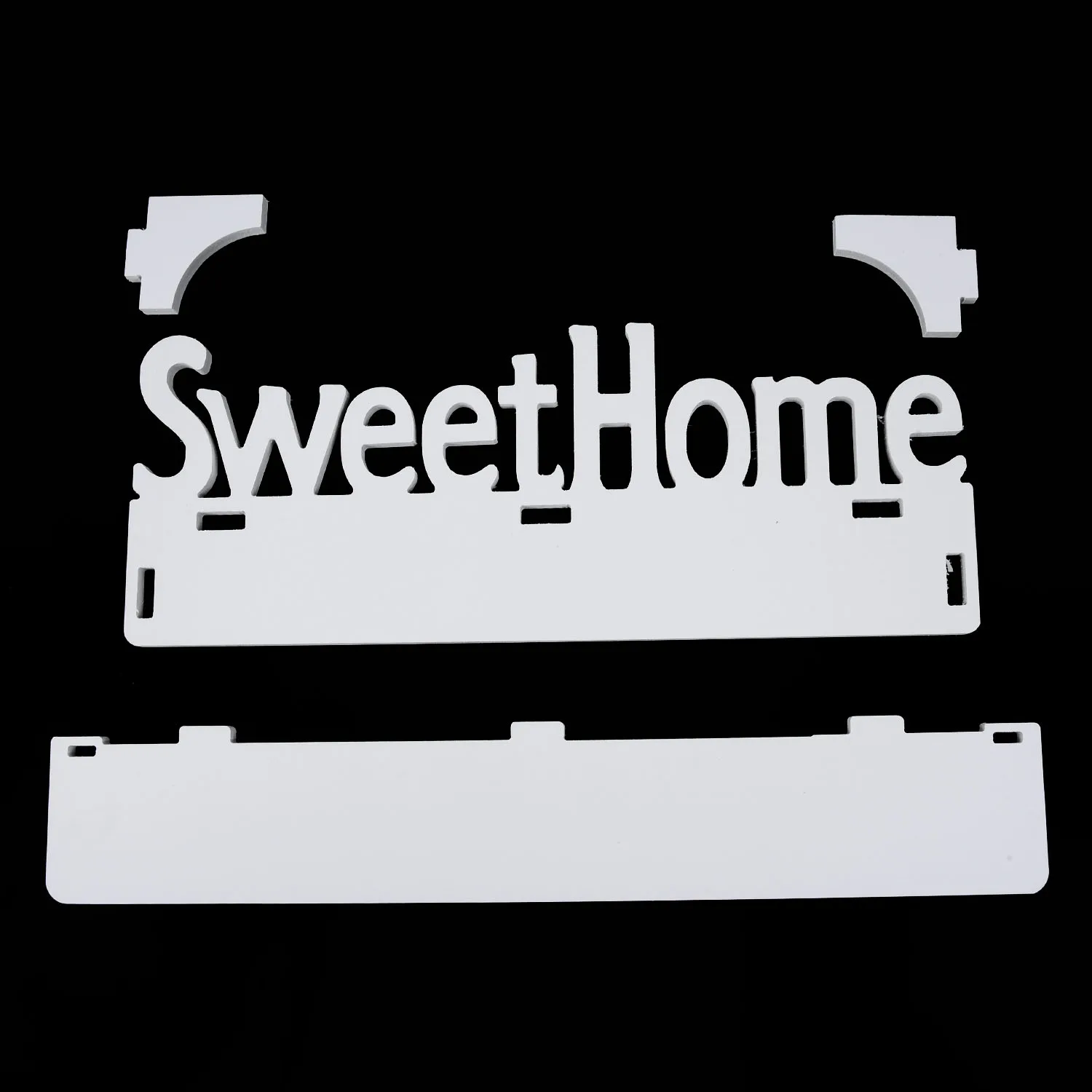 

Wall Mounted Hook Rack Home Lettering Display Decorations Placing Hanging Coats Hat Clothes Key Hanger