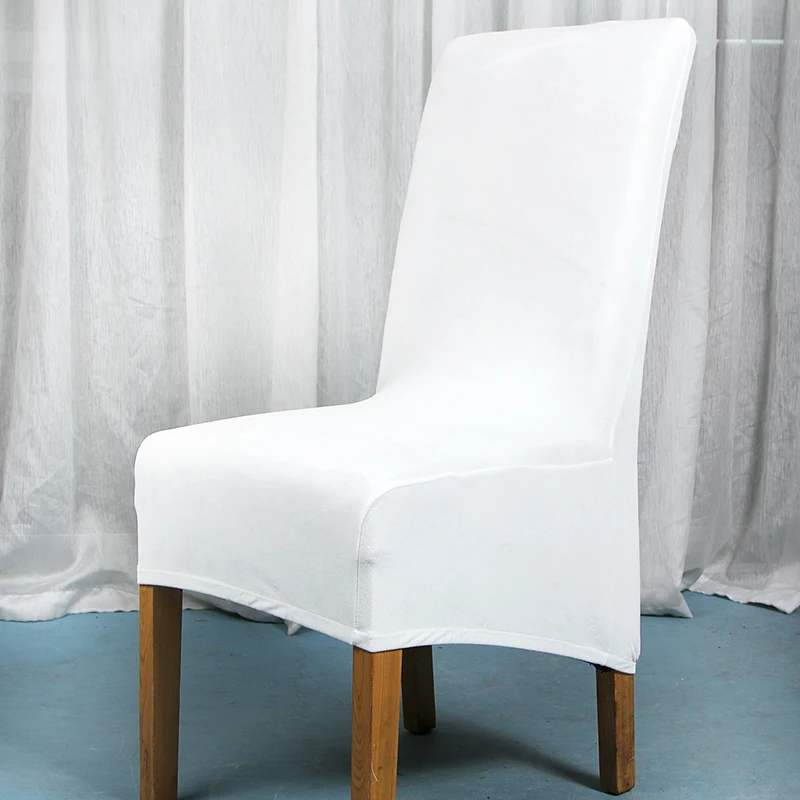 style7 Solid Color Kitchen Dining Chair Cover Spandex Office Chair Slipcover Velvet Plush Strench Chair Cover Hotel Party Banquet Decor - Цвет: style7