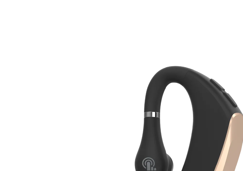 Bluetooth гарнитура беспроводной наушник с выключателем звука и шумоподавлением микрофон Bluetooth наушники для смартфонов