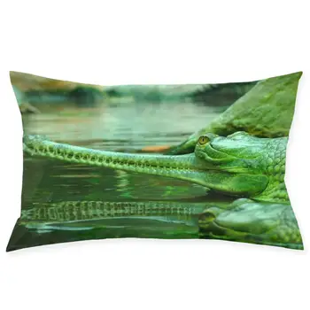 

Crocodile Fashionable pillowcase and rectangular decorative pillowcase 20 "x30"