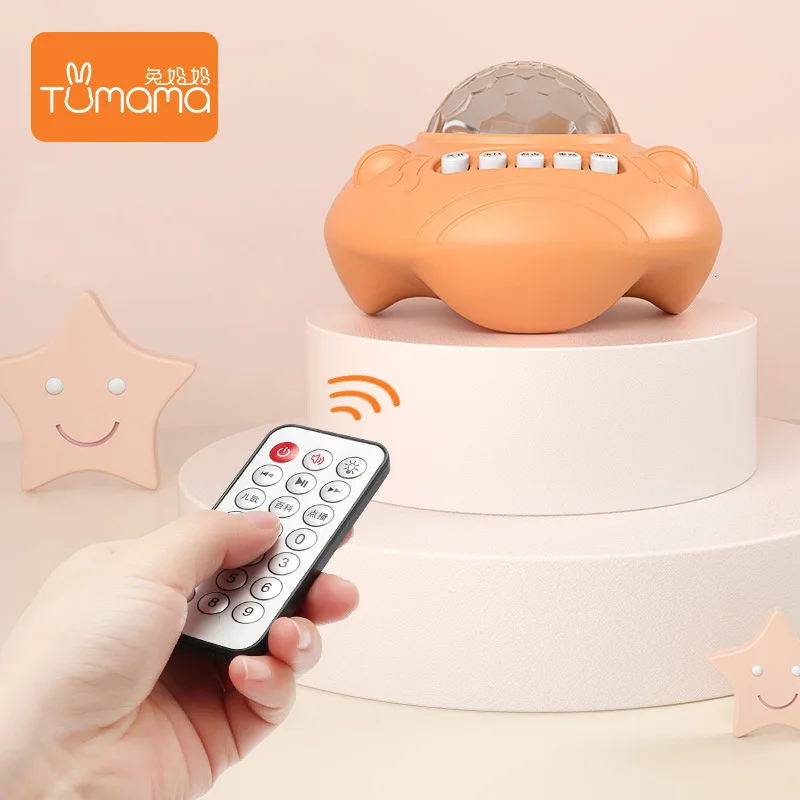 Tumama Baby Story проектор с дистанционным управлением интеллектуальная машина светодиодный флэш-обучающие игрушки для детей музыкальный подарок для младенцев