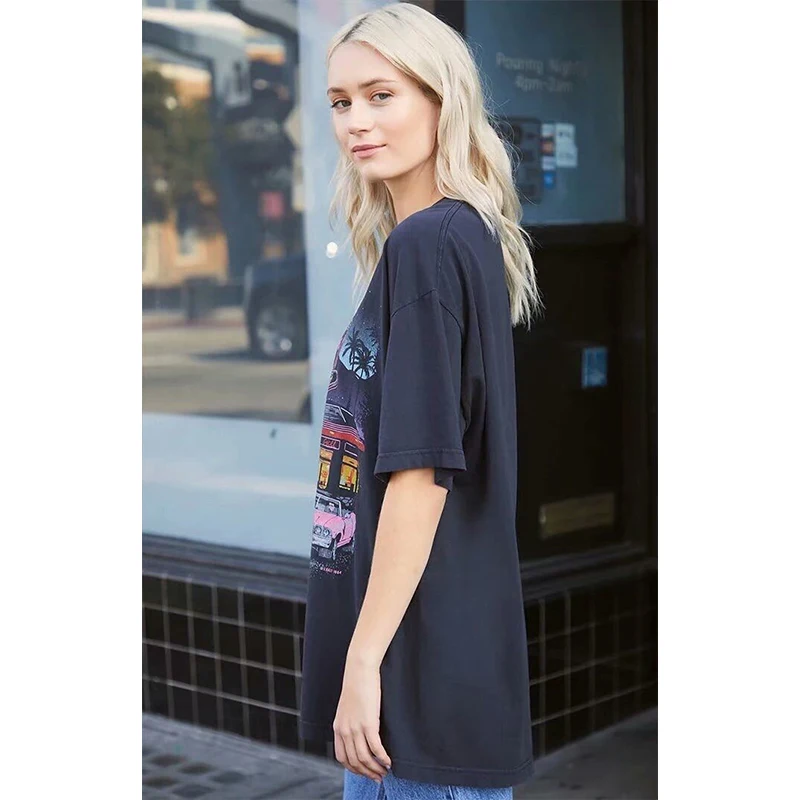 T Shirt Women Spring Summer Vintage Brandy Tops Melville Loose Tshirt  Oversized Car Sweatshirt Crewneck Kendall Jenner Clothes - AliExpress