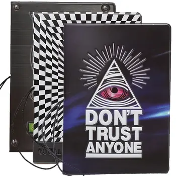 

Creative Eyes Passport Cover Travel Accessories Wallets Bag Women Men PU Leather ID Address Holder Portable Boarding Card Case