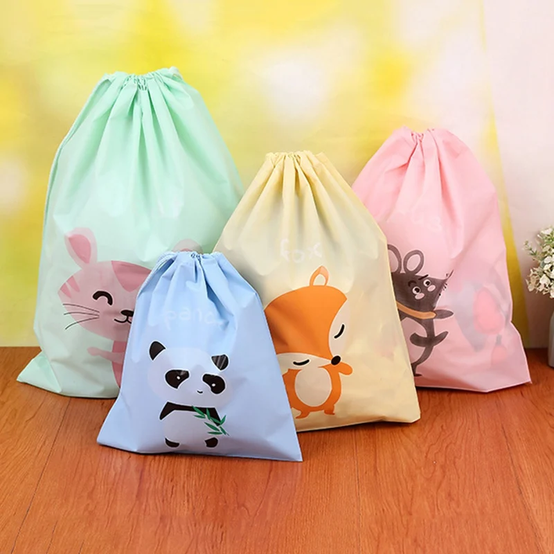 

2019 Clothes Bag Drawstring Storage Bag Waterproof Storage Bag Underwear Storage Pouch Toy Organizer Portable Travel Tote