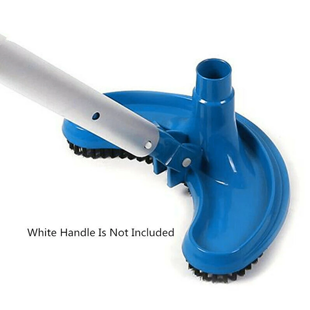 Swimming Pool Vacuum Cleaner Half Moon Flexible Curved Suction Head