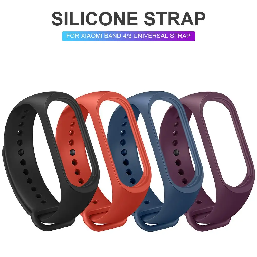 Breathable Waterproof Wristband Watch Strap For Men Women TPE Material Two-color Porous Design 4 Color | Электроника
