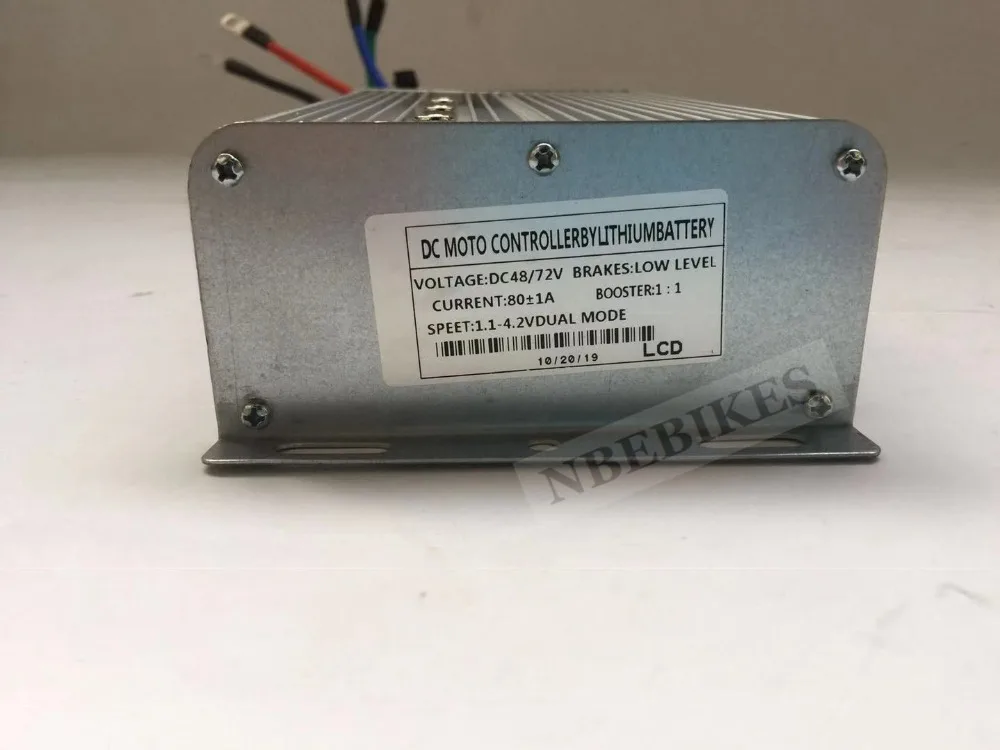 48V 60V 72V 2000 W-3000 W 60A 80A бесщеточный контроллер двигателя постоянного тока контроллер электровелосипеда+ цветной дисплей VM960 или 750C один комплект