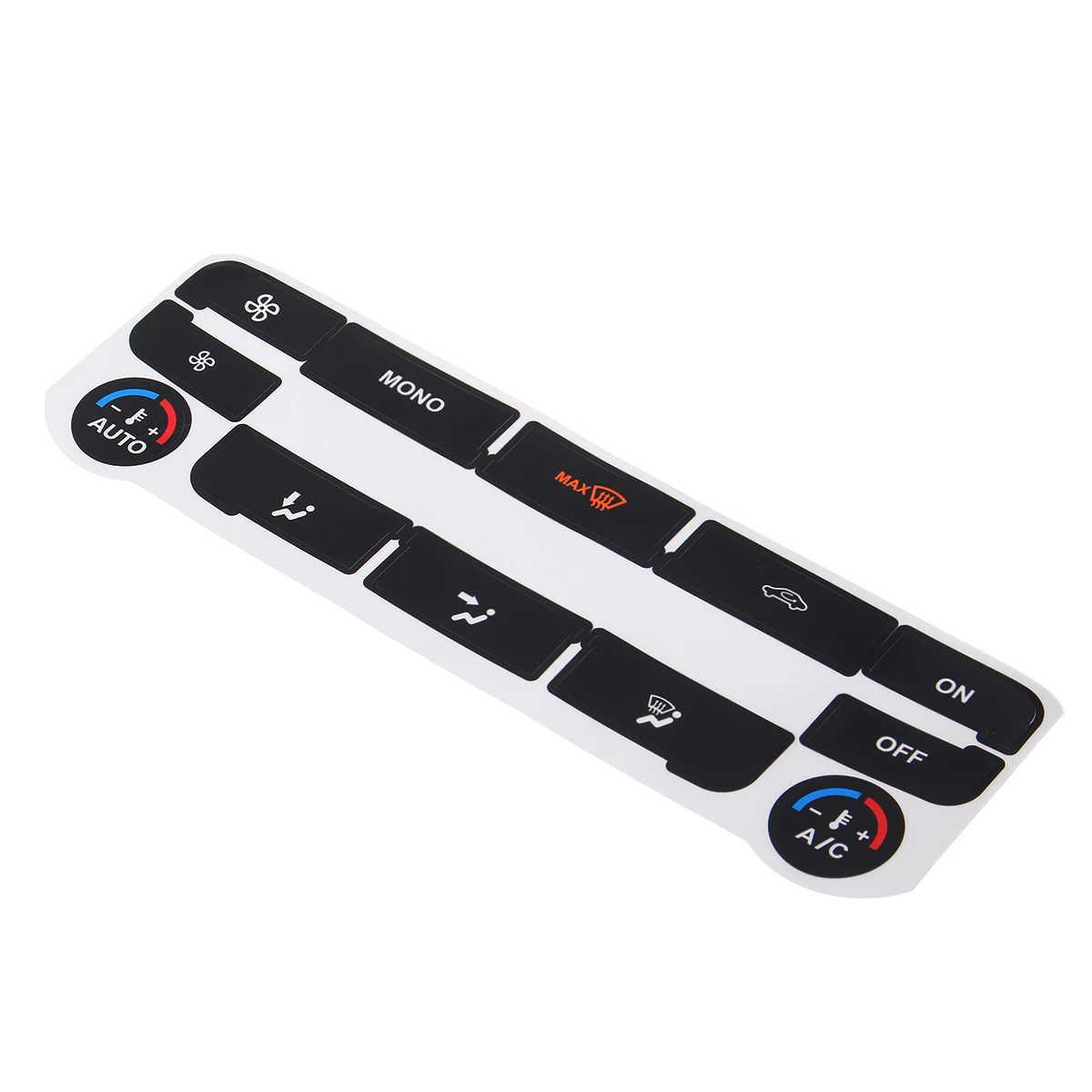 Conjunto de pegatinas para reparar los botones para clima control en Ford S-MAX//MONDEO